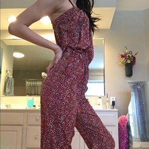 Silky Bubble Top Jump Suit (one of a kind) 🌺🌺